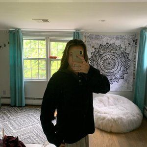 Banana Republic hooded pullover flannel